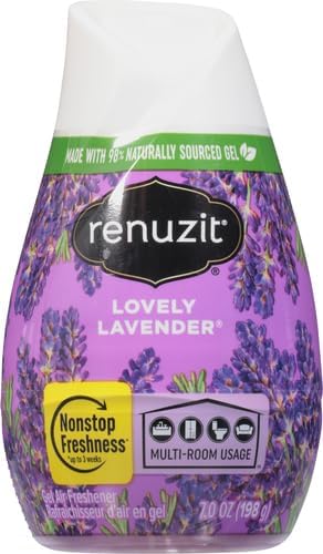 Renuzit Gel Air Freshener, Lovely Lavender, 7 oz