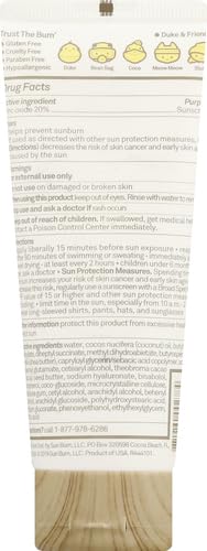 Sun Bum Baby Bum SPF 50 Sunscreen Lotion | Mineral UVA/UVB Protection | Fragrance Free | Travel Size | 3 FL OZ