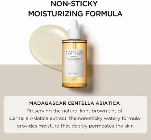 SKIN1004 Madagascar Centella Asiatica Ampoule Facial Serum - 1.85 fl. oz, 55ml, Soothes Acne Prone Sensitive Skin