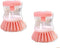 WLSuDHoncc 2Pcs Pink Dish Brush with Soap Dispenser,Soap Dispensing Brush, Kitchen Brush,Dish Pot