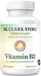 Dr. Clark Vitamin B2 Supplement, 300mg, 100 Gelatin Capsules