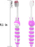 Kids Bee Toothbrush, Soft Bristle Individually Wrapped, Child Sized Brush Head for Toddlers 3-12 Years, Pack of 12