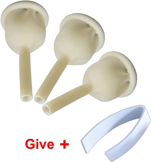 YEYSXSY 30 Pack 35mm Urinal Bag Male External Catheter Self Adhering Male External Condom Catheter Soft Latex