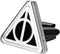 Potter Hallows Essential Oil Car Vent Diffuser by Wild Essentials, Stainless Steel Locket Pendant with 8 Color Refill