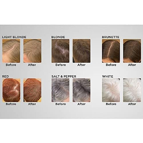 Joan Rivers Great Hair Day Root Touch Up Powder, Light Blonde, Fill-in Powder for Thicker Hair