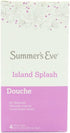 Summer's Pack, (4ct), (4ct) (2 Eve Feminine Cleansing Douche, Variety Island Splash Extra Cleansing Vinegar and Water
