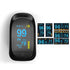 Professional Fingertip Pulse Oximeter, Blood Oxygen Monitor for Sports with Lanyard
