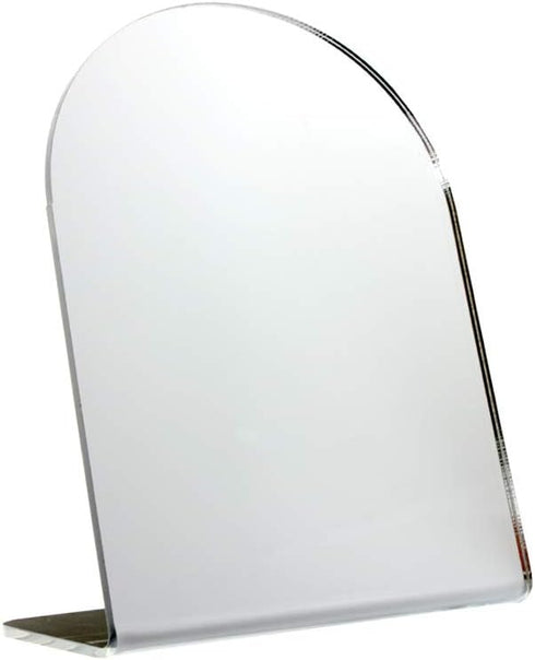 SOURCEONE.ORG Premium Acrylic Counter Top Mirror for Cosmetics Display