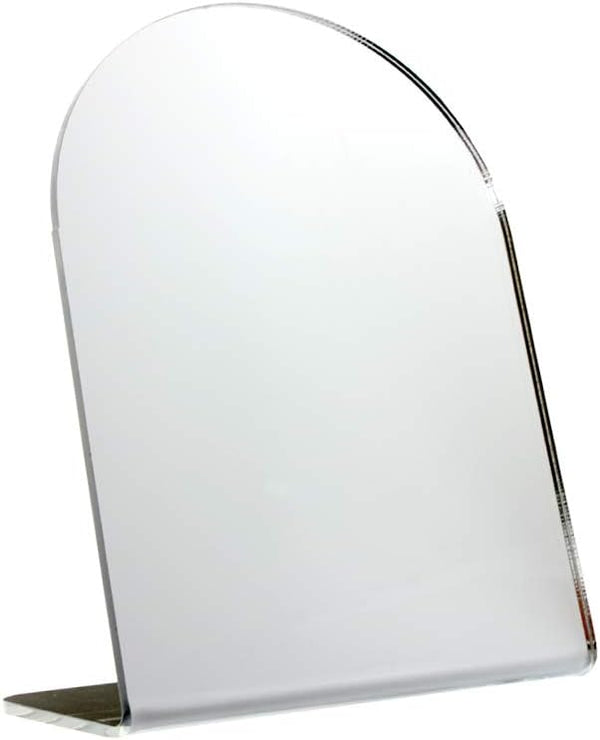 SOURCEONE.ORG Premium Acrylic Counter Top Mirror for Cosmetics Display
