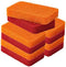 Heavy Duty Silicone Scrubber Sponges for Kitchen & Bathroom Cleaning