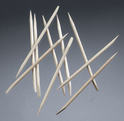 Medline Manicure Sticks, 4.5" Length, Premium Quality Hardwood Nail Care Tools, 1 Count