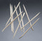Medline Manicure Sticks, 4.5" Length, Premium Quality Hardwood Nail Care Tools, 1 Count