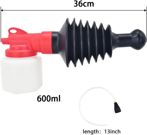 Huge Capacity Powder Duster - Hand Sprayer for Evenly Dispensing Powder, 1 Pack