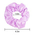 Jaciya 12 Pack Purple Satin Hair Scrunchies, Elastic Band Hair Bobbles, Ponytail Holder Hair Accessories for Women Girls