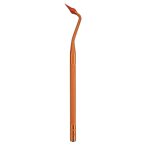 GUM Stimulator Permanent Handle with 1 Rubber Tip - Long Handled Massager for Gums, Remove Plaque & Promote Health