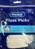 Floss Picks, Unbreakable and Shred-Resistant for Adults, 150 Count Each, Pack of 1