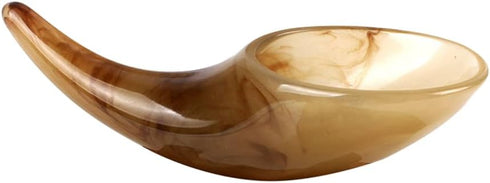 Healifty Large Ox Horn Scrapping Tube Body Massager for Neck Back Shoulder