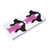Tvoip 100Pcs Nail Forms Extension Tips Guide for French DIY Tool, Fish Acrylic UV Gel Nail Art Tools (Pink)