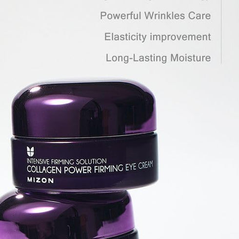 MIZON Collagen Power Firming Eye Cream, 25ml, Anti-wrinkle, Moisturizing, Hyaluronic Acid