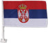Moon Knives (2 Pack) Serbia Country Car Window Vehicle 12''x18'' Flag - Party