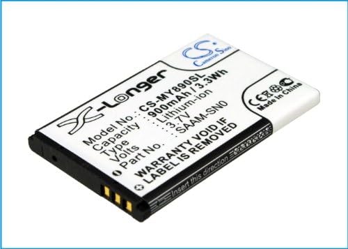 SL-1102A 900mAh Battery Replacement for Humantechnik Sydney (3.7V)
