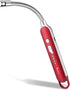 SUPRUS Electric Rechargeable Arc Lighter, Long Flexible Neck USB Lighter with LED Battery Display for Candle Cooking