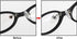 Soft Silicone Air Chamber Eyeglass Nose Pads, 14mm, 5 Pairs Screw-in Replacement Nosepads for Eyewear