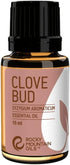 Rocky Mountain Clove Bud Essential Oil - 15ml Aromatherapy Diffuser Oils, Topical Massage Oil for Home
