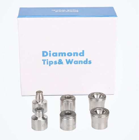 Uonlytech Diamond Dermabrasion Tips Replacement Heads for Facial Peeling Skin Cleansing - 1pc Dermabrasion Machine