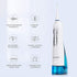 Hangsun Water Flosser Cordless Oral Irrigator - Rechargeable Dental Water Jet HOC700, 300ML Water Tank, 4 Jet Tips