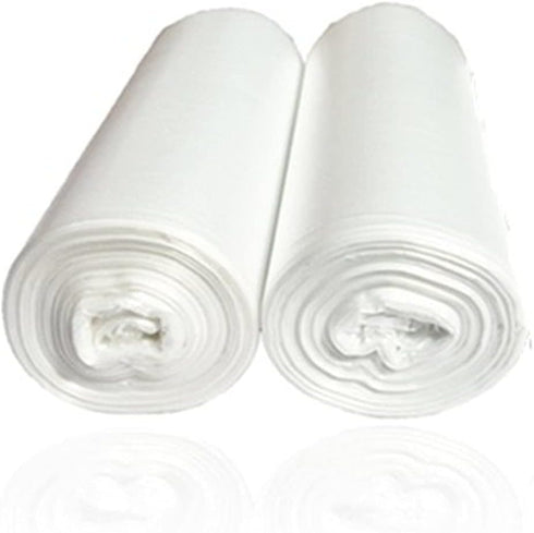 1.2 Gallon Clear Trash Bags, Light Duty Wastebasket, 100 Counts, 2 Rolls