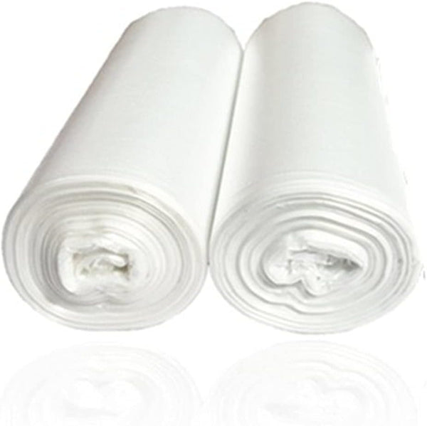 1.2 Gallon Clear Trash Bags, Light Duty Wastebasket, 100 Counts, 2 Rolls