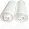 1.2 Gallon Clear Trash Bags, Light Duty Wastebasket, 100 Counts, 2 Rolls
