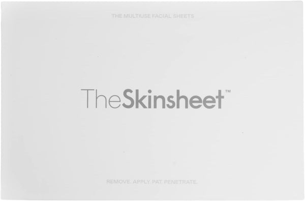 Multiuse Facial Sheets, 100% Biobased Cotton Face Sheets for Toner Application & Makeup Removal, 70 ct