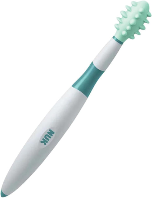 NUK Massage Brush, Pack of 1, Made in Germany, White