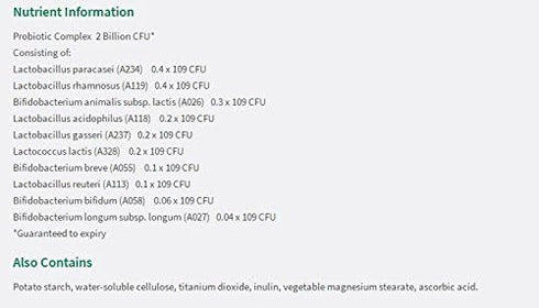 Jamieson Super Strain Acidophillus, 2 Billion Active Cells, 90 Vege caps