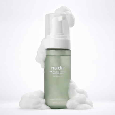 nudir pH Balancing Feminine Wash Gentle Foaming Cleanser with Salvia Essential Oil |