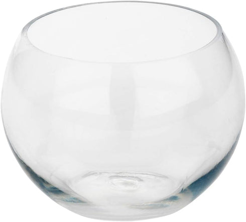 Restaurantware 4 Ounce Round Plastic Bowls 5 Disposable Sphere Cups - Reprocessable Does Not Shatter Easily Clear Plastic Appetizer Bowls Versatile For Weddings Parties Or Birthdays