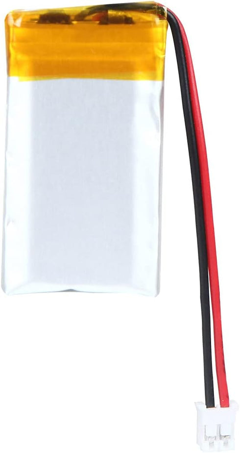 YDL 3.7V 350mAh 602035 Lipo Battery, Rechargeable Lithium Polymer Ion Battery Pack with PH2.0mm JST Connector