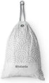 Brabantia PerfectFit Trash Bags, Size H/13.2-16 Gal, Thick Plastic Liners with Drawstring Handles, 40 Bags