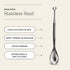 WILDLING Reflexology Spoon, Multi-Purpose Facial Tool, Functional Skincare Scoop + Reflexology Tip for Firm Skin