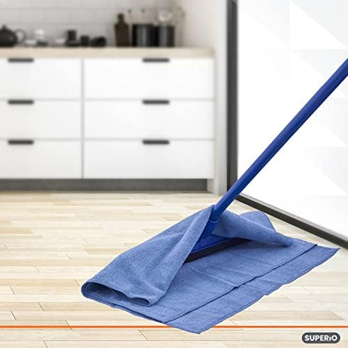 Superio Extra Large Microfiber Squeegee Towel Miracle Cloth 20 x 30 for Streak Free Cleaning in House, Kitchen, Bathroom