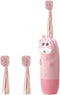 Boy Girl's Sonic Electric Toothbrush Set Frequency Non-Slip Handle for Boy Girl