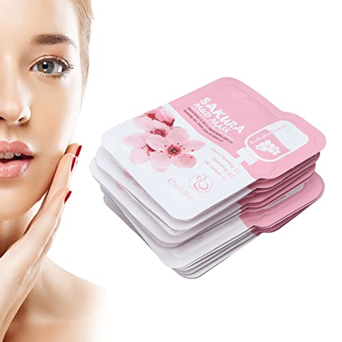 Mud Oil Control Face Pore Cleansing Nourishing Clay - 12pcs 0.2oz Gentle Exfoliating Clay Face Masks for Skin Care