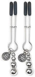 Pinch Fifty Shades of Grey The Nipple Clamps - Adjustable Weight Metal Nipple Clamps for Sex Pleasure - Silicone Coated