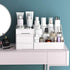 Large Makeup Capacity Cosmetic Storage Box, Skin Care Organizer for Jewelry, Makeup, Brushes, Lipsticks, Nail Polish,