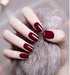 Vishine Burgundy Red and Red Glitter Gel Polish Set - 6 Colors Long Lasting Soak Off UV LED Gel 8ml