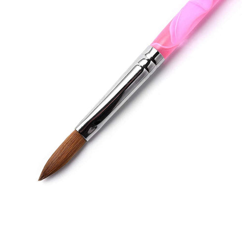 Kolinsky Sable Nail Art Brush - Acrylic Painting Brush (Size 10#)