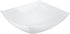 Restaurantware Moderna 32 Ounce Fancy Plastic Bowls 10 Square Disposable Salad Bowls - Durable Heavy-duty White Plastic Bowls For Warm And Cold Foods by Restaurantware