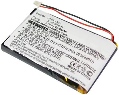 ATB-1700 Battery Replacement for RTI T3V, T3-V, T3-V+ Universal Remote Controllers